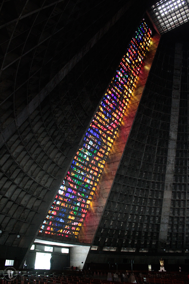 Interior de la Catedral de Río de Janeiro