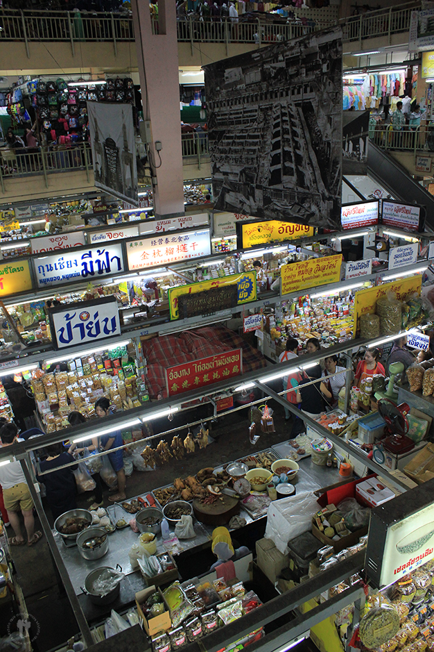 Mercado en el barrio chino, Chiang Mai