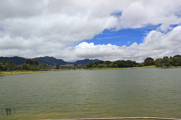 Parque Simón Bolívar desde el lago