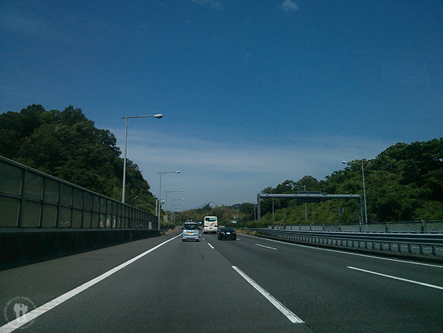 Por la carretera camino a Kyoto