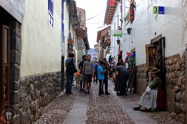 Calles comerciales de Cuzco