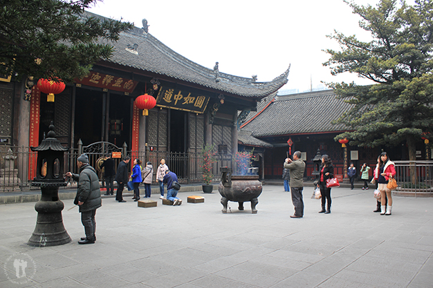 Templo Taoísta, el Ying y el Yang