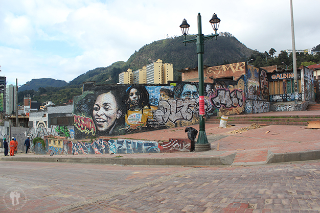 Una pequeña muestra del arte urbano de Bogotá