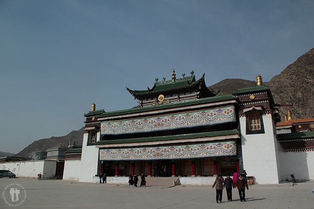 Templo situado en el centro del complejo