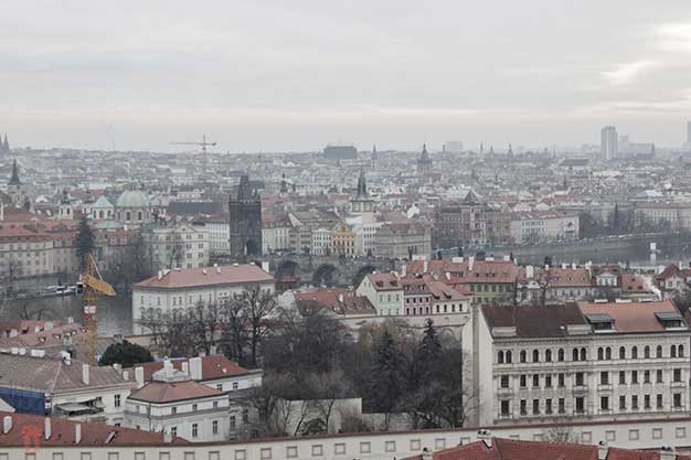 Vistas des del Castillo de Praga