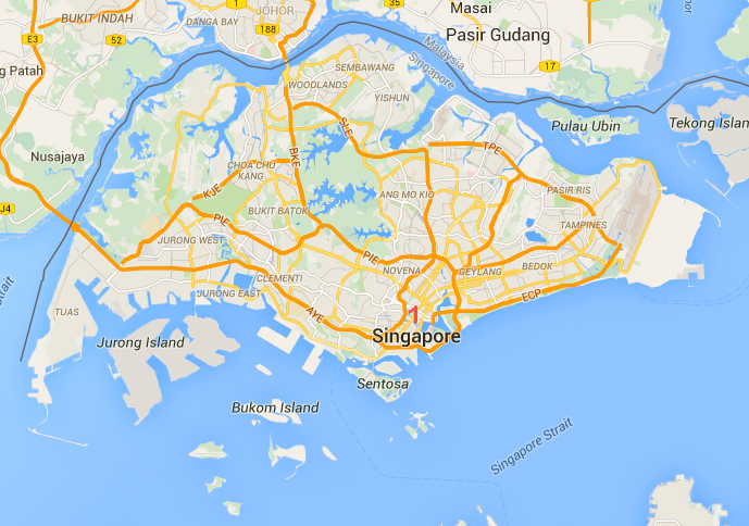 Recorrido Singapur