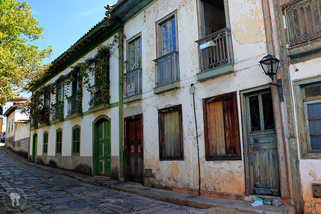 Antiguas casas de la ciudad