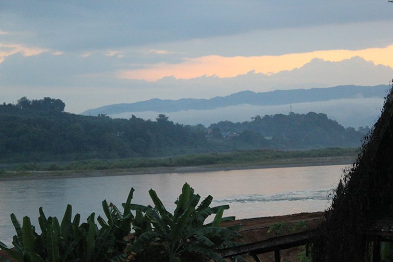 A orillas del río Mekong