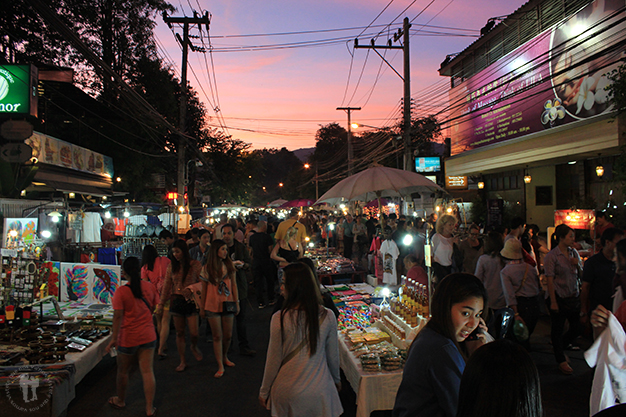 Saturday night market, Chiang Mai