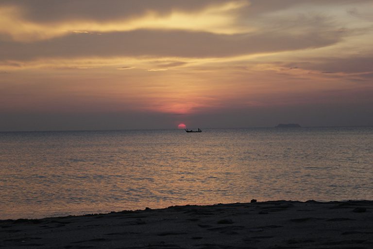 Sunset en Long Beach