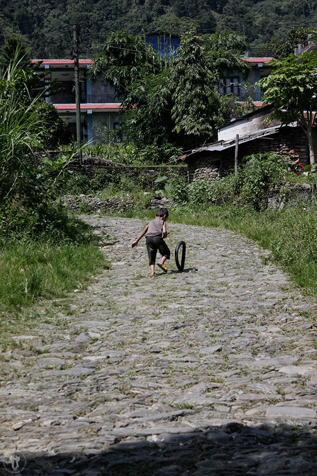 De camino a Sarangkot