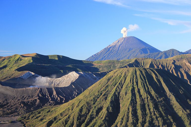 Zona volcánica del Volcán Bromo