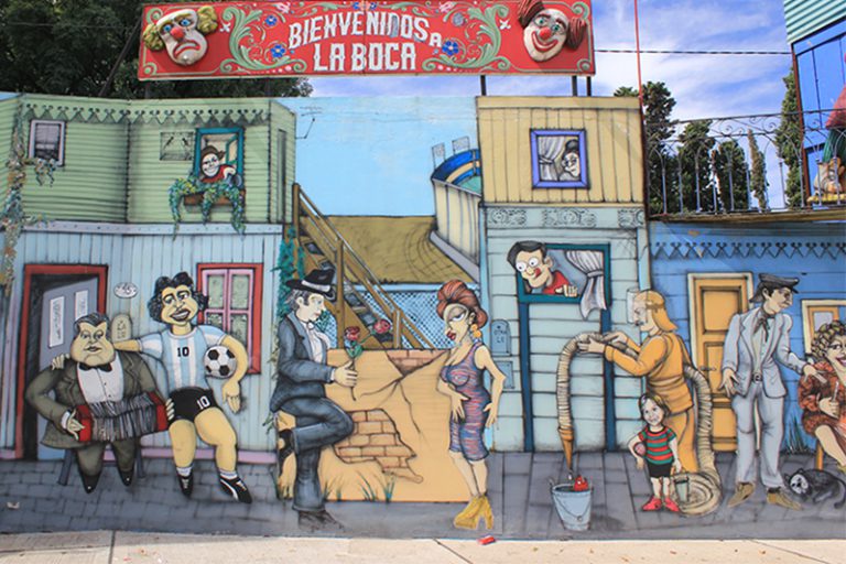 Mural de La Boca