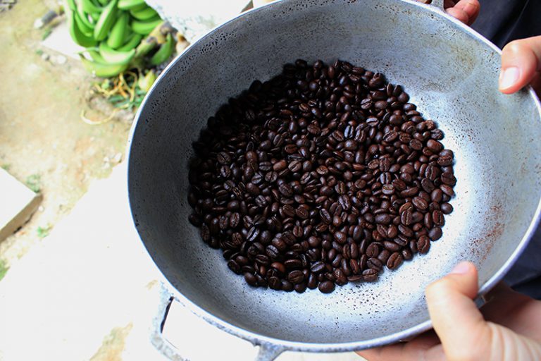 Proceso de producción del café