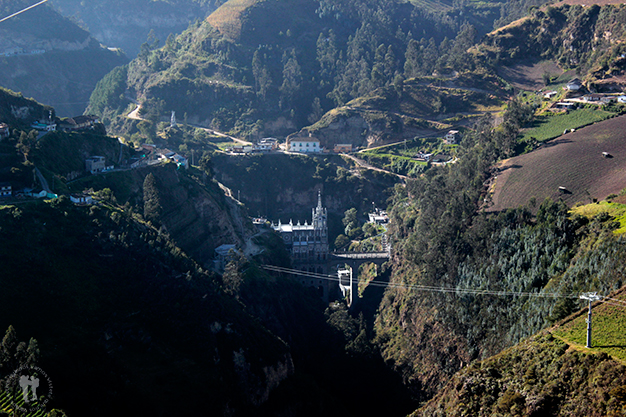 Vistas del cañón del río Guáitara