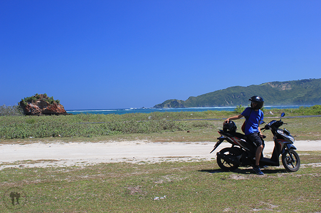 Con la moto