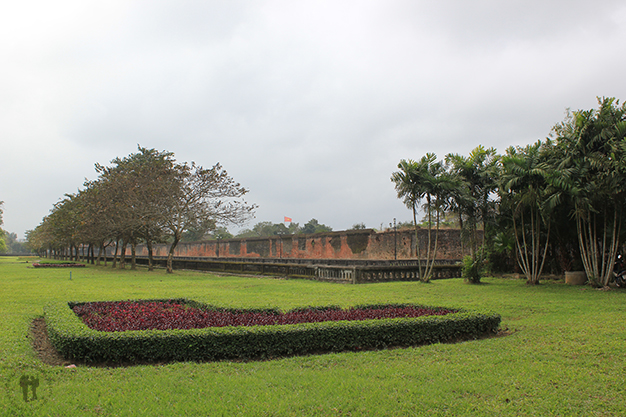 Muralla desde el exterior