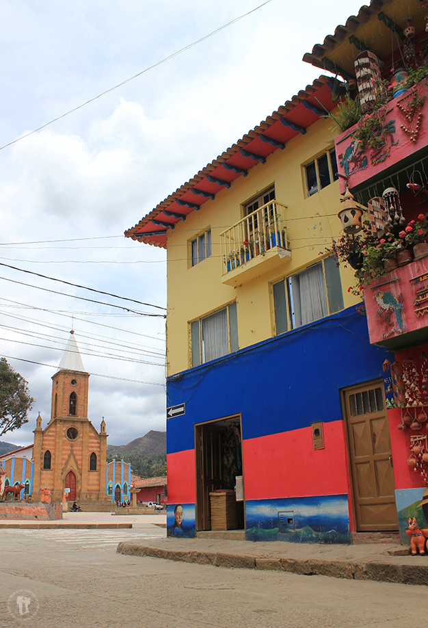 Calles de Ráquira