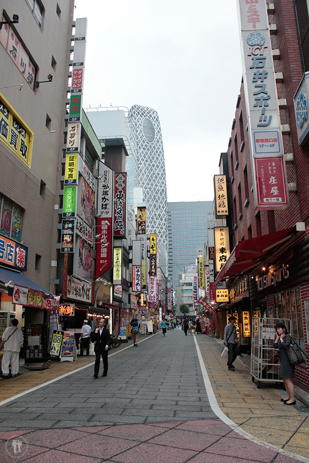 Calle comercial de Tokio