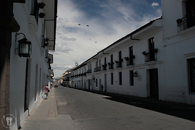 Calle colonial de Popayán