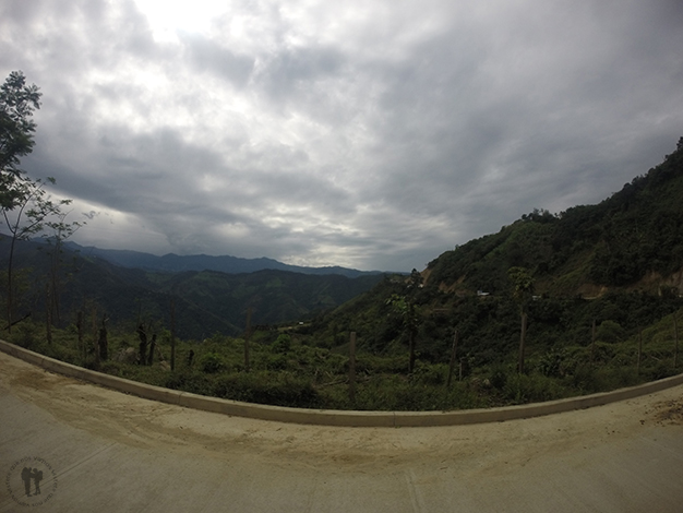 Carretera hacía Zumba