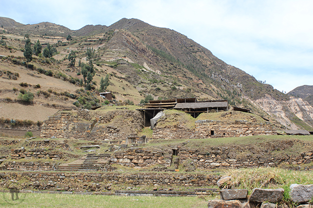 Restos arqueológicos de la cultura pre-inca Chavín