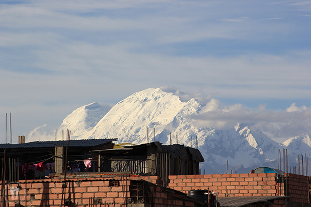 Nevado Huascarán desde Huaraz