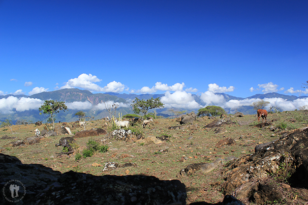 De camino al pueblo de Cabrera