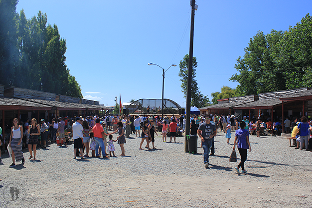 Feria costumbrista en Achao