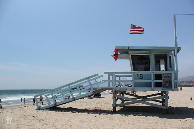 Los vigilantes de la playa de Santa Monica