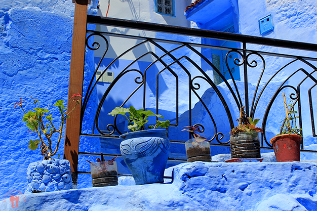 Detalles en Chefchaouen