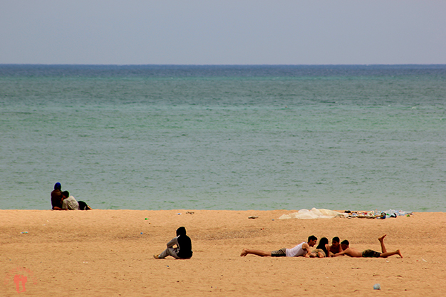 Bahía y playa de Tánger