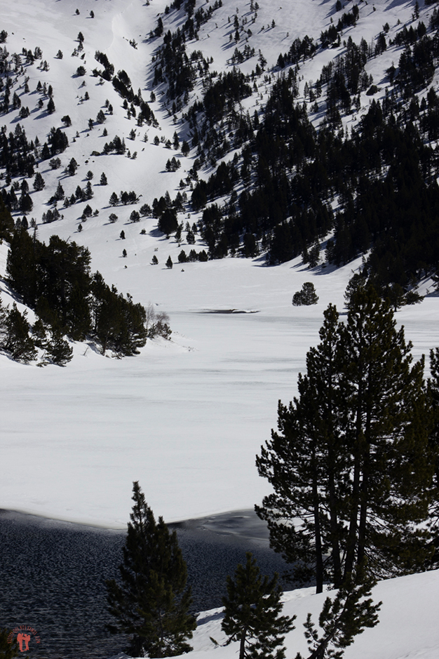 Llegando al Estany Llong