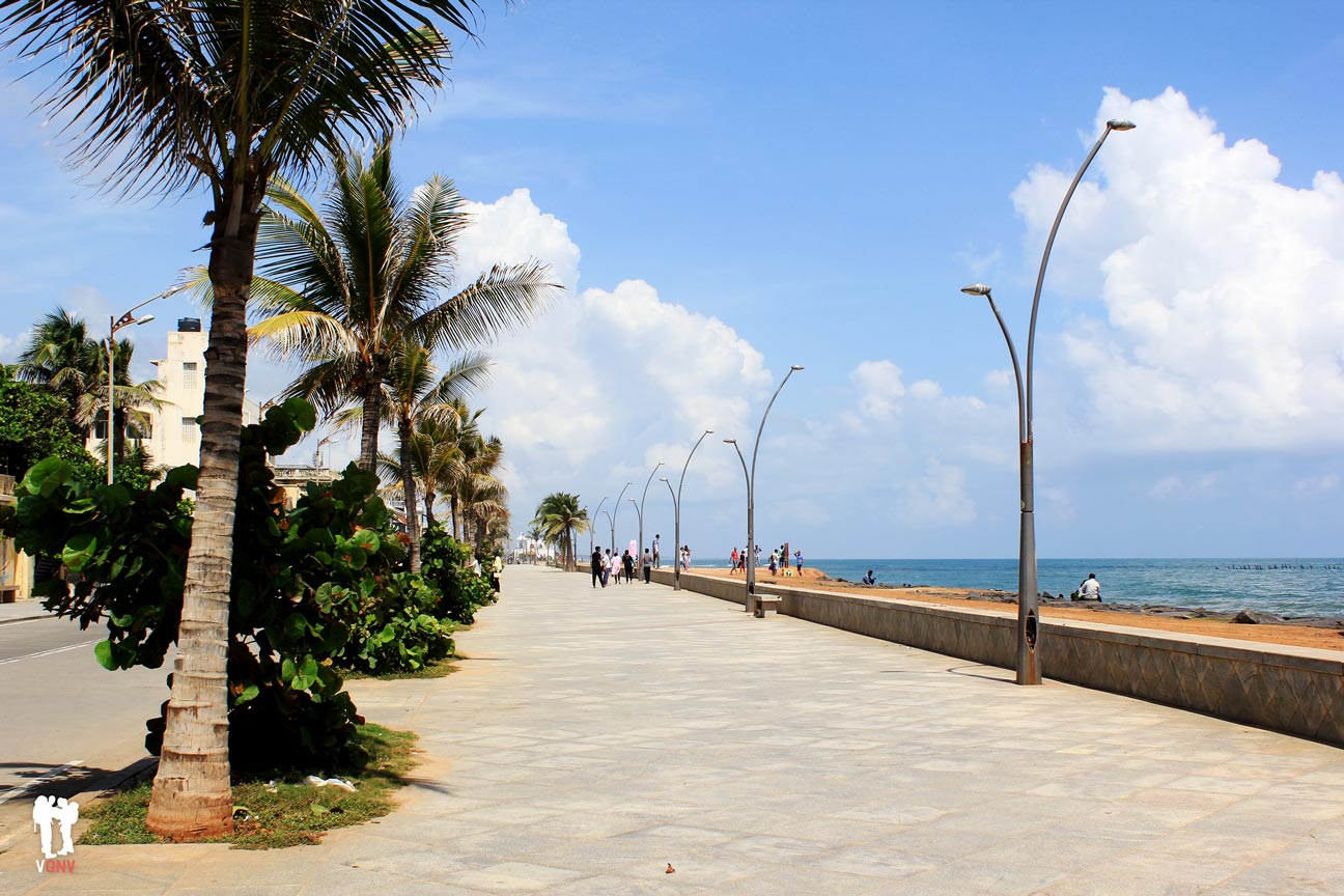 Paseo marítimo de Puducherry