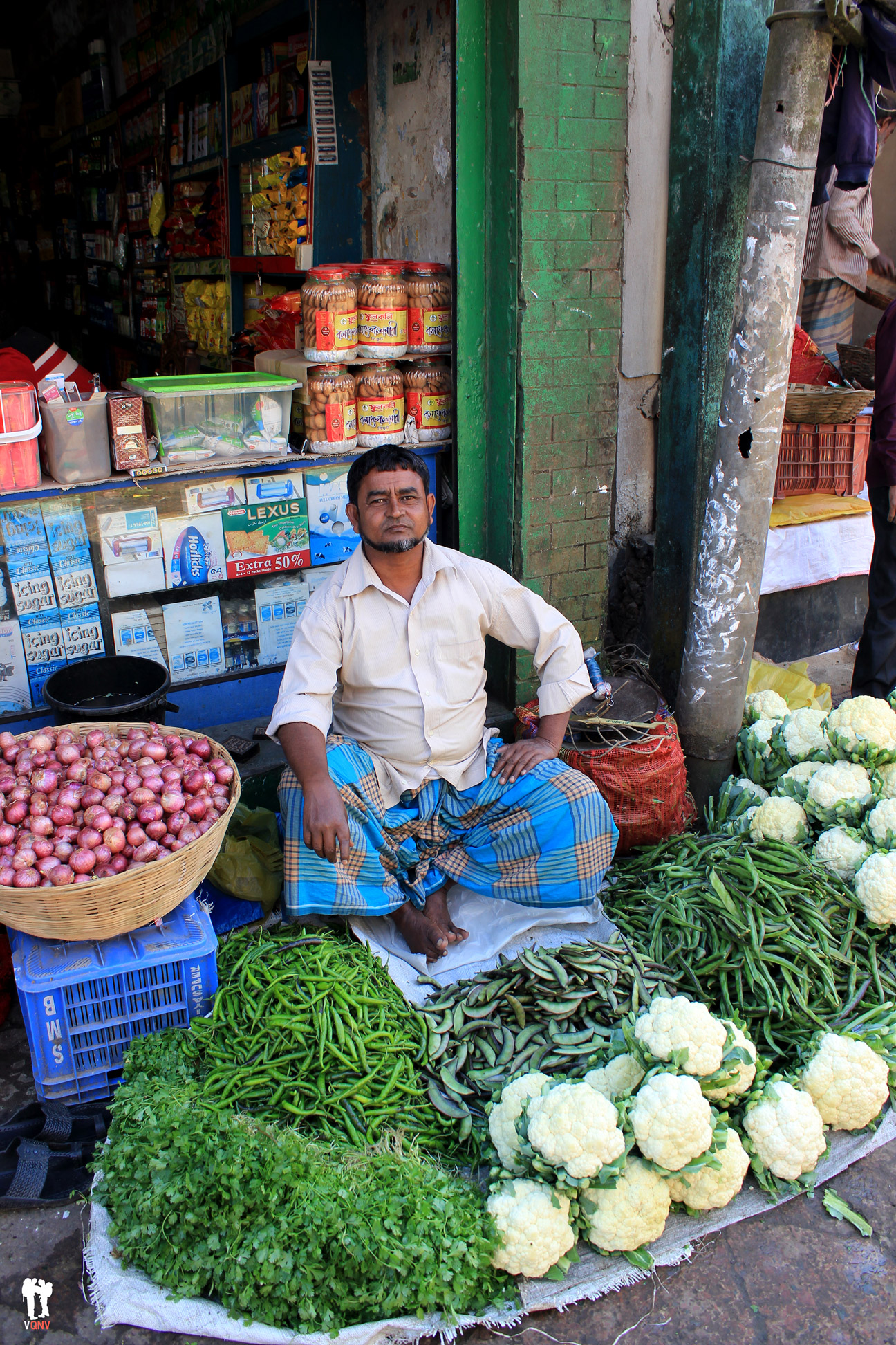 Vendedor de verduras