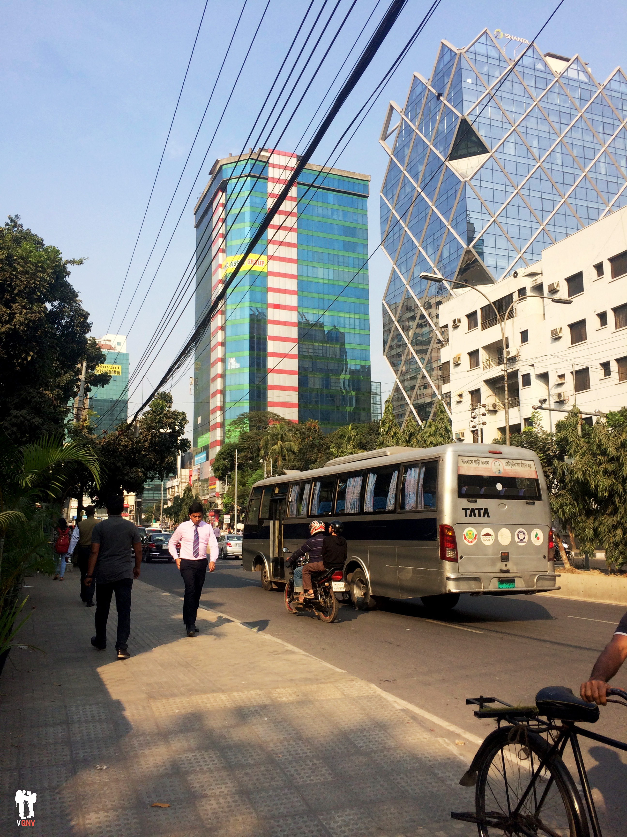 Gulshan y Baridhara son barrios residenciales de Dhaka
