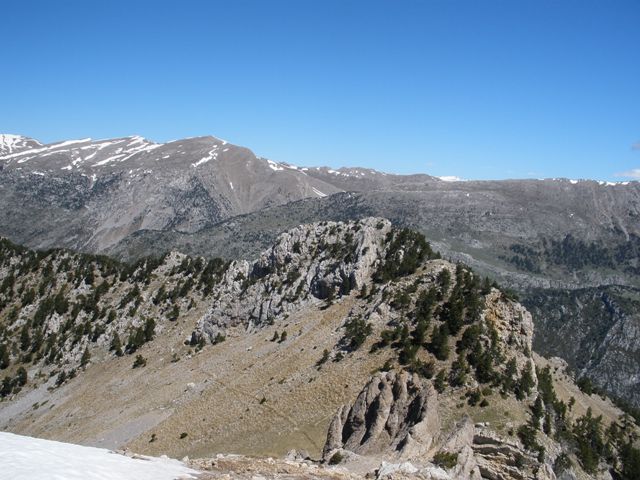 Mirada al Coll del Verdet desde el Pedraforca