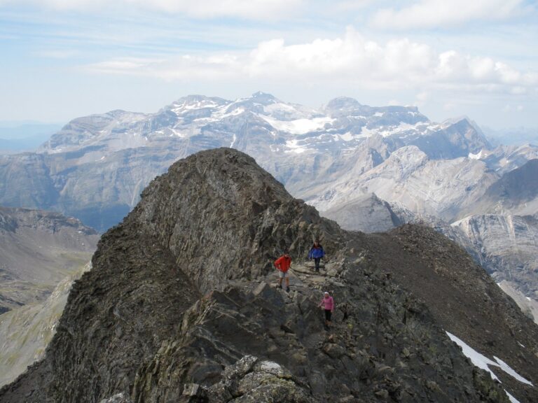 Últimos pasos antes de llegar a la cima