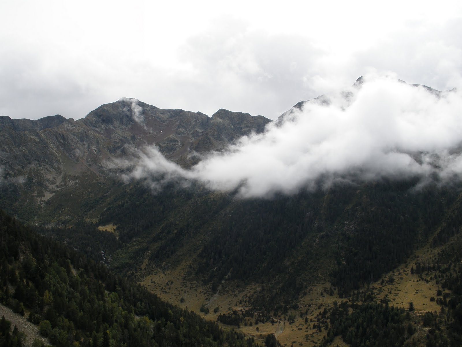 Buena perspectiva del valle