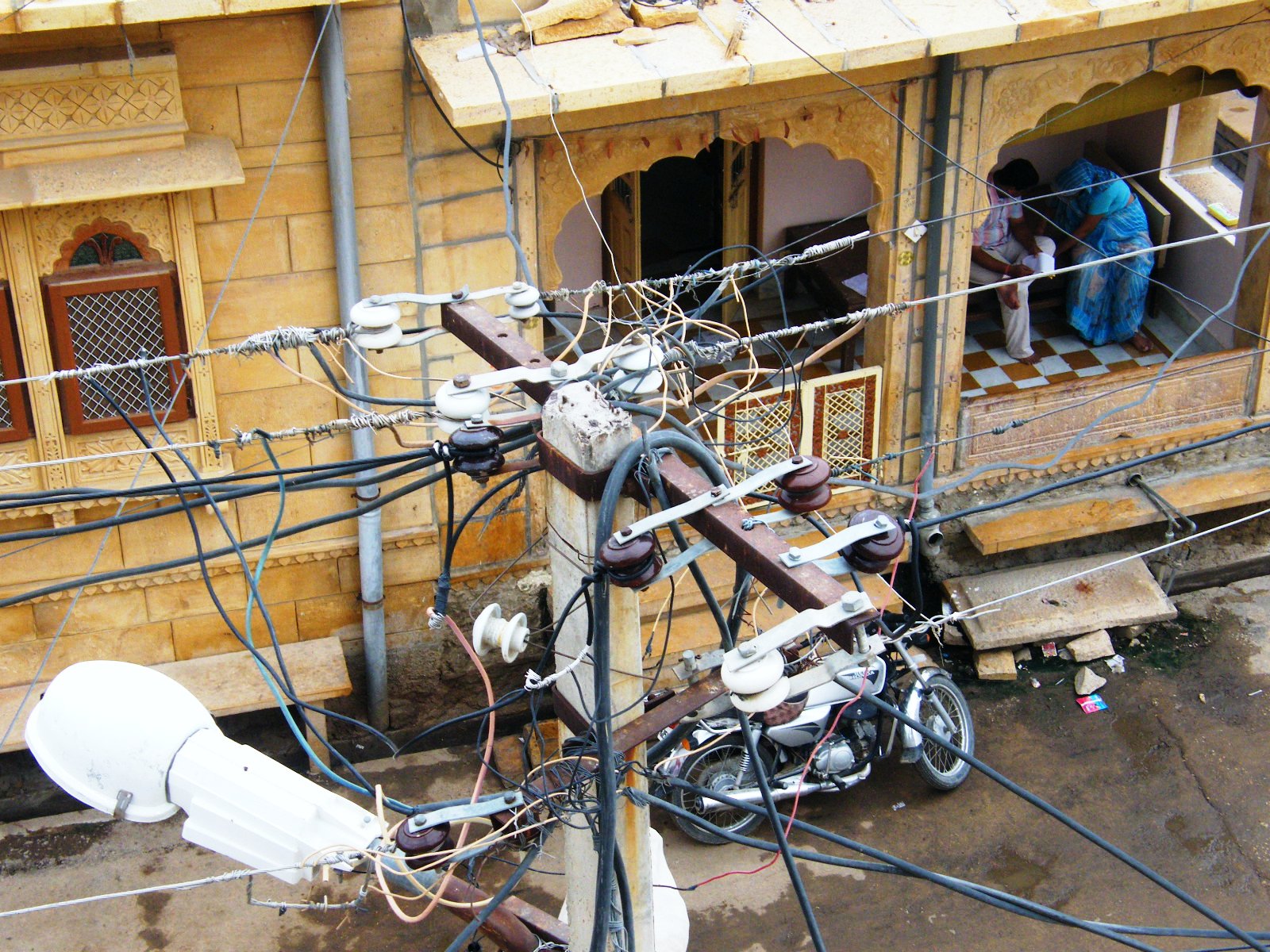 Detalles eléctricos de Jaisalmer