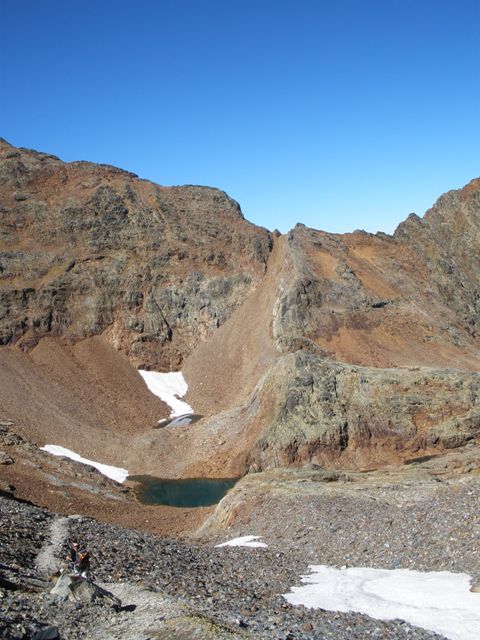 Del collado de Riufred hasta el collado de Sotllo caminamos por suelo francés