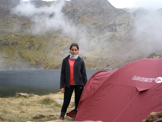 Estany d’Estats a 2465m de altura