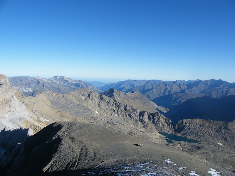 Vistas desde la cima a la zona de Pineta