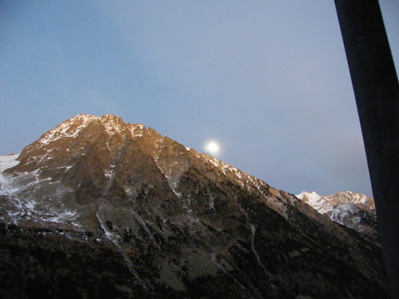 Atardecer desde el refugio II